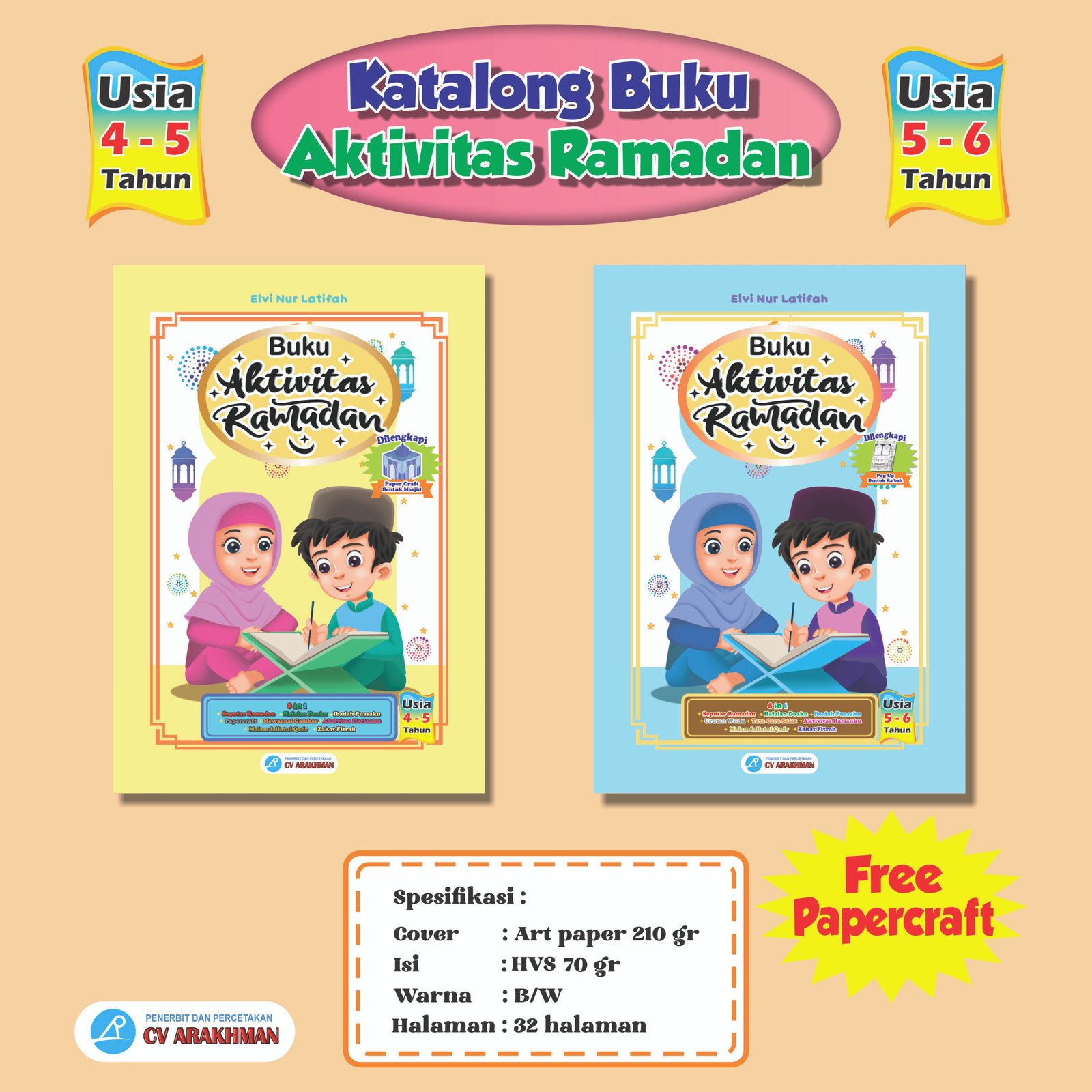 Buku Aktivitas Ramadhan